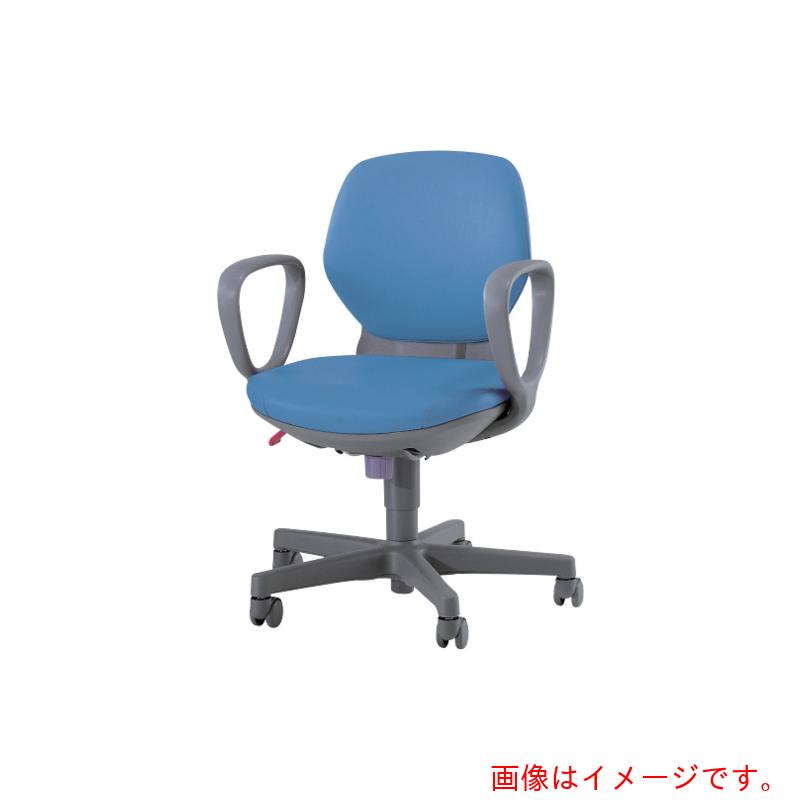 ライオン事務器（LION）　アエバチェアー　＃２１１１Ｓ　ブルー　【品番：NO.2111S-B(68666)】