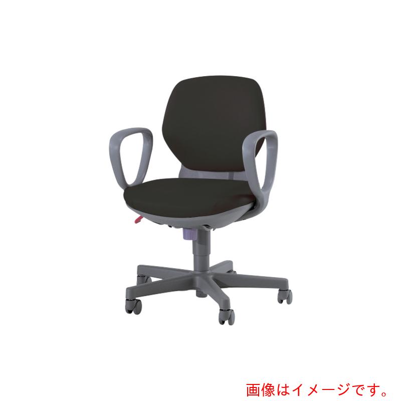 百獣の王事務器（LION） アエバチェアー ＃２１１１Ｓ 黒いこと 【品番：NO.2111S-BK(68670)】