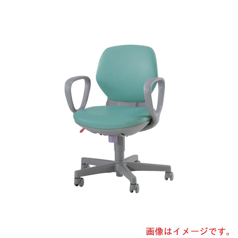 ライオン事務器(LION) アエバチェアー #2111S ライトグリーン 【品番:NO.2111S-LGR(68669)】|住設プロ 店