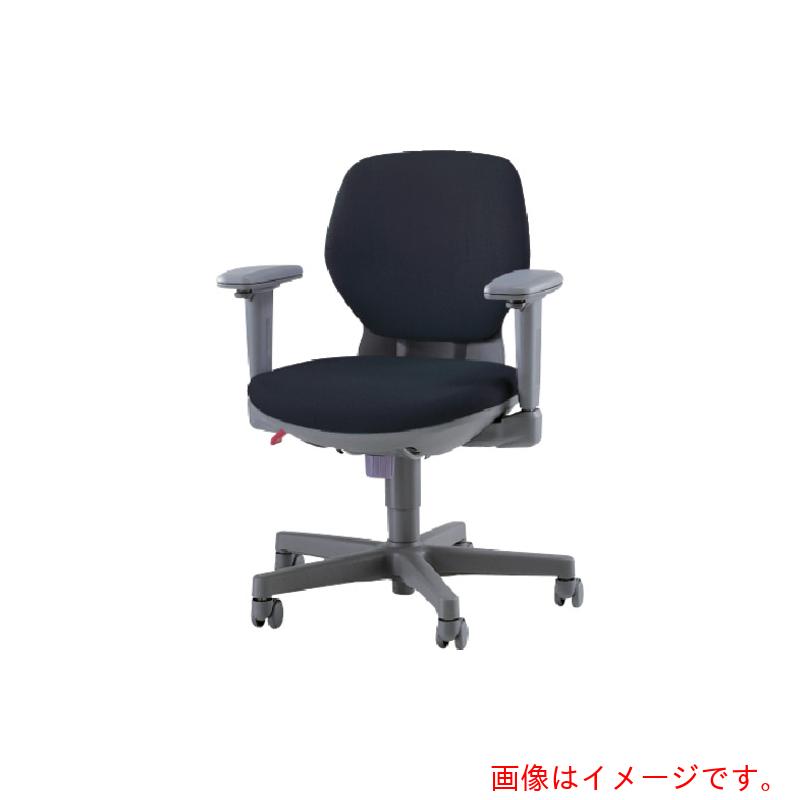 百獣の王事務器（LION） チェアー ＃２１１２Ｆ 黒いこと 【品番：NO.2112F-BK(68698)】