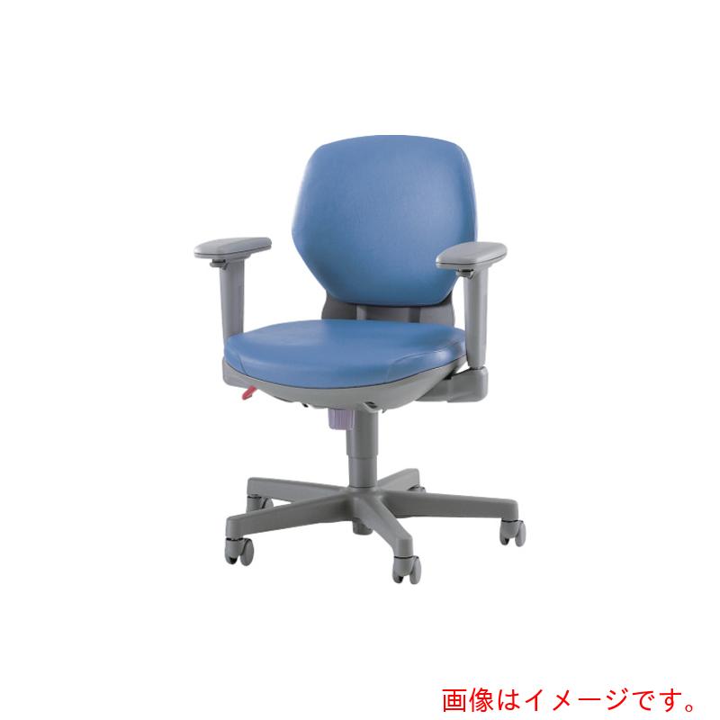 百獣の王事務器（LION） アエバチェアー ＃２１１２Ｓ 青み 【品番：NO.2112S-B(68671)】