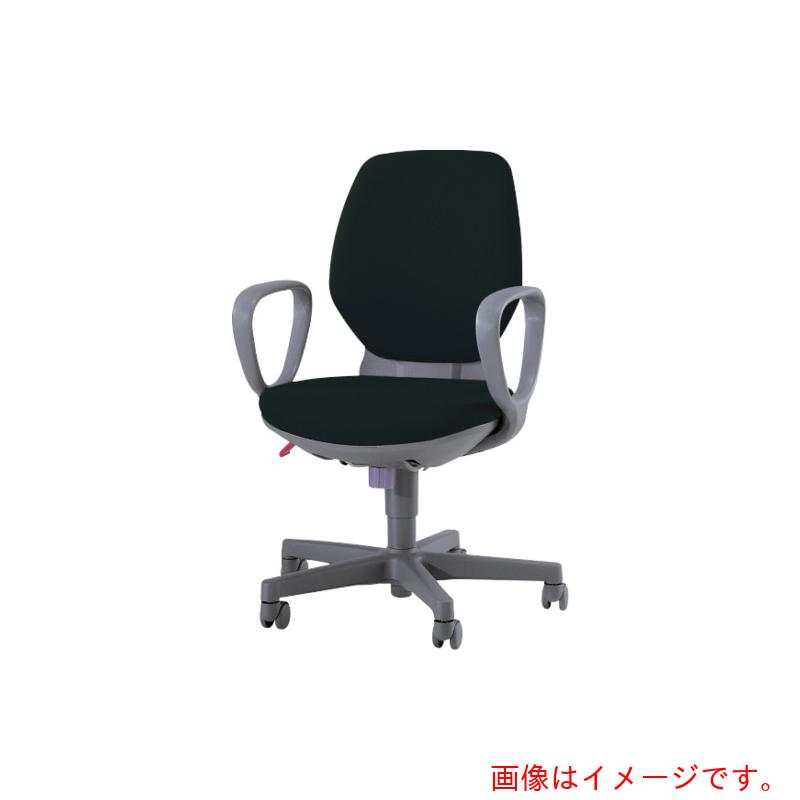 百獣の王事務器（LION） チェアー ＃２１２１Ｆ 黒いこと 【品番：NO.2121F-BK(68474)】