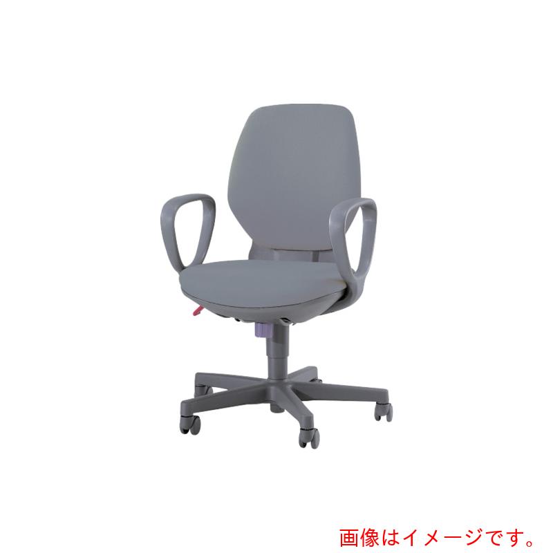 百獣の王事務器（LION） アエバチェアー ＃２１２１Ｆ 薄墨色 【品番：NO.2121F-H(68652)】
