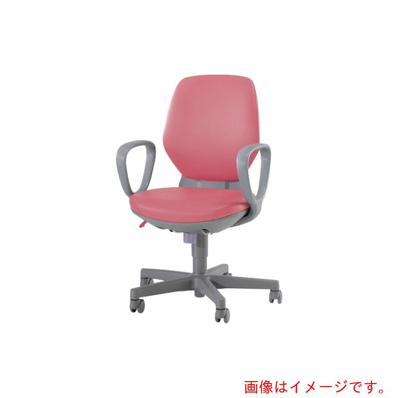 百獣の王事務器（LION） アエバチェアー ＃２１２１Ｓ サクラ色 【品番：NO.2121S-RO(68683)】