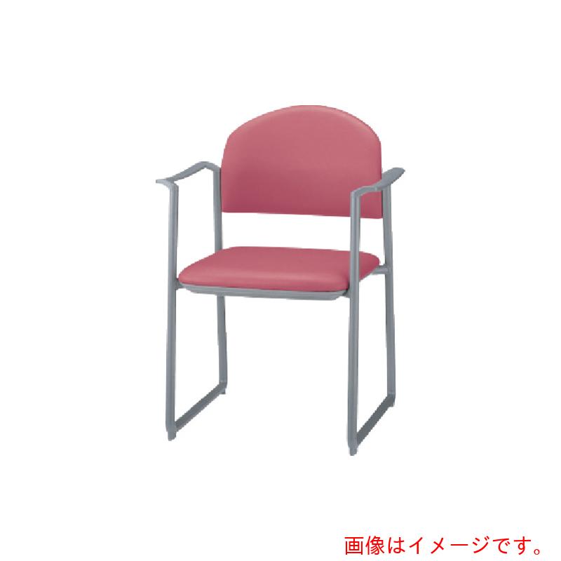 百獣の王事務器（LION） 円卓会議用腰かけ ＃２３０５Ｓ サクラ色 【品番：NO.2305S-RO(69573)】