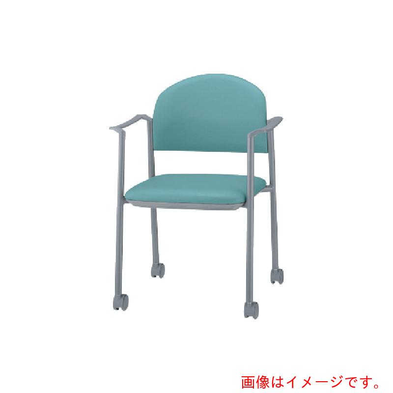 百獣の王事務器（LION） 円卓会議用腰かけ＃２３１５Ｓ ライトグリーン 【品番：NO.2315S-LGR(69580)】