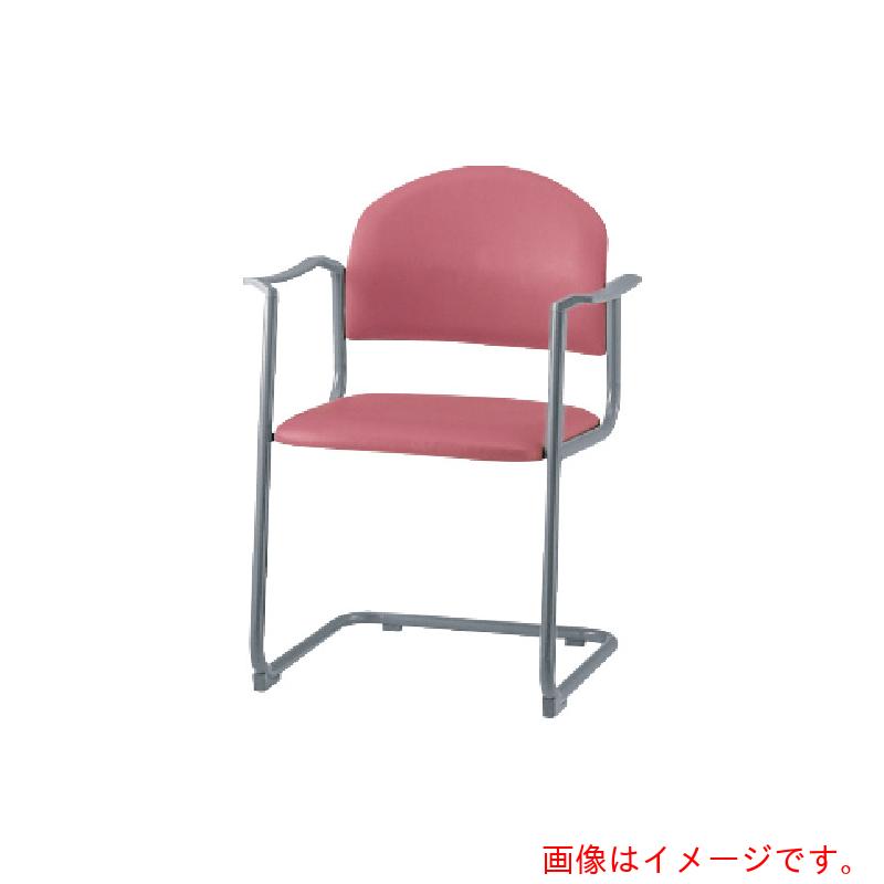 百獣の王事務器（LION） 話し合い用腰掛け ＃２３３５Ｓ さくら色 【品番：NO.2335S-RO(69591)】