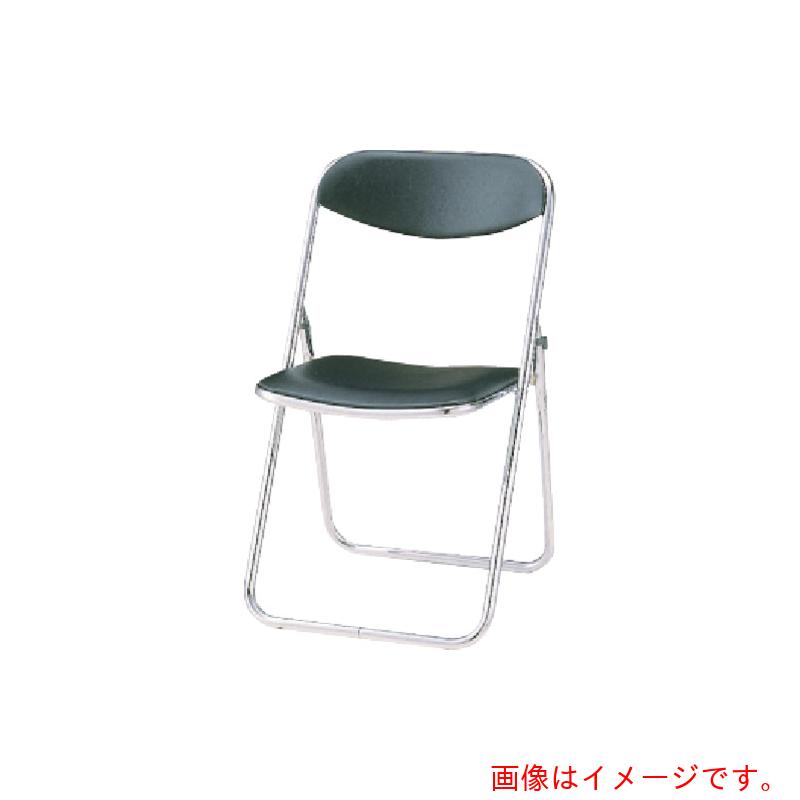 ライオン事務器（LION）　オリタタミ椅子　＃３１５Ｐ　ブラック　【品番：NO.315P-BK(50739)】