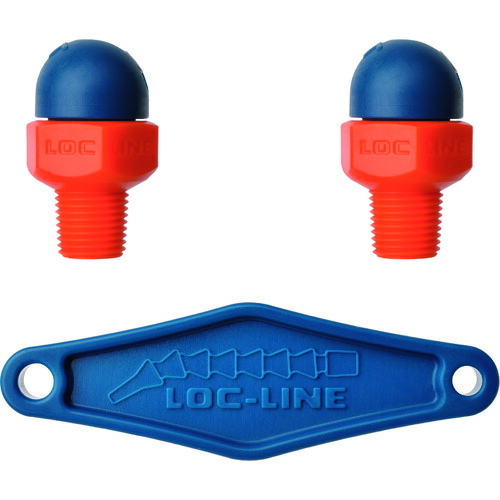 Lockwood Products ＬＯＣ－ＬＩＮＥ １／８”ＣＴ，ＨＰＴノズルΦ１．６ｍｍ×０ｍｍねじ付×２ケ 【品番：NL72010】