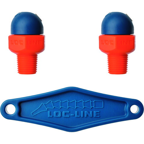 Lockwood Products ＬＯＣ－ＬＩＮＥ １／８”ＣＴ，ＨＰＴノズルΦ４．１ｍｍ×０ｍｍねじ付×２ケ 【品番：NL72022】