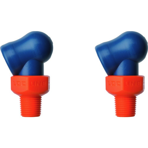 Lockwood Products ＬＯＣ－ＬＩＮＥ １／８”ＸＲ，ＨＰＴノズルΦ１．６ｍｍ×０ｍｍねじ付×２ケ 【品番：NL72040】