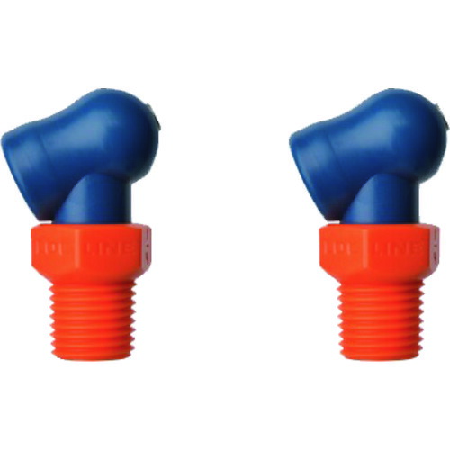 Lockwood Products　ＬＯＣ－ＬＩＮＥ　１／４”ＸＲ，ＨＰＴノズルΦ４．１ｍｍ×０ｍｍねじ付×２ケ　【品番：NL72092】