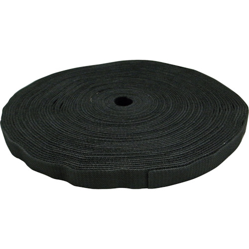 ★まつうら工業 両面マジックテープ 幅20mm×25m 黒 【品番:BOTH-SIDED-H/L-FASTENER2025】|住設プロ 店
