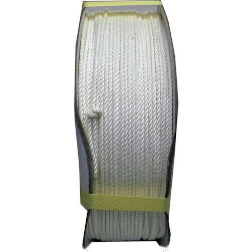 ★まつうら工業　クレモナＳロープ（３打ち）３ｍｍΦ×３００ｍ　ドラム巻　【品番：KMS-3X300-DR】