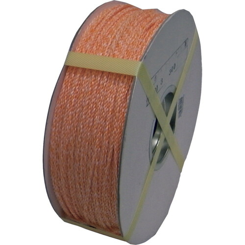 ★まつうら工業　クレポリ混撚ロープ（３打ち）３ｍｍΦ×３００ｍ　ドラム巻　【品番：KP-R3X300-DR】