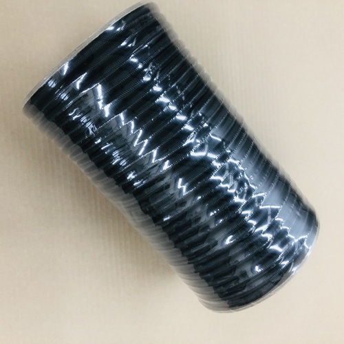 ★まつうら工業　丸ゴムロープ　約７ｍｍΦ×３３ｍ　黒　【品番：MGR-7X33-BK】