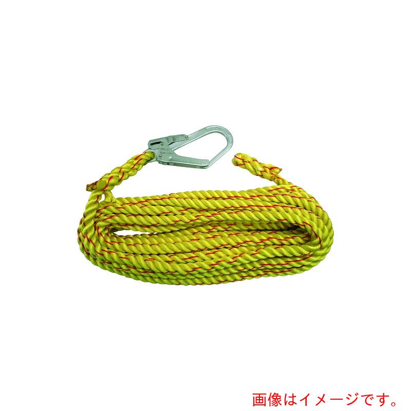 まつうら工業　ニューテトロン親綱（垂直用）　１６ｍｍΦ&times;５０ｍ　片側フック付　【品番：NEW-TETORON-1650】｜住設プロ　店