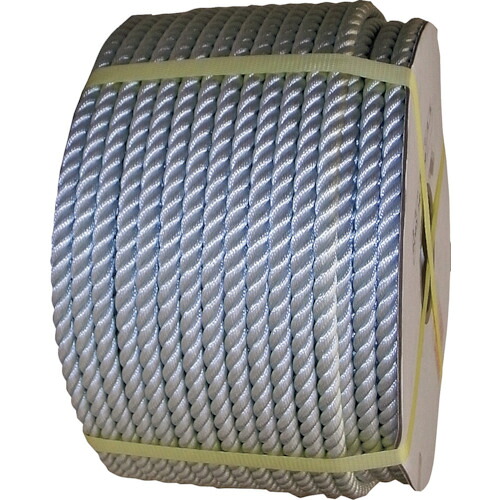 ★まつうら製作 ナイロン荷縄（３打ち）１２粍Φ×１００ｍ 膜鳴楽器巻 【品番：NR-12X100-DR】
