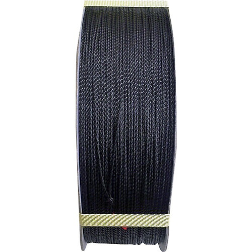 ★まつうら工業　ポリエチレンロープ（３打ち）１．５ｍｍΦ&times;８００ｍ　黒　ドラム巻　【品番：PE-1.5X800BK-DR】｜住設プロ　店