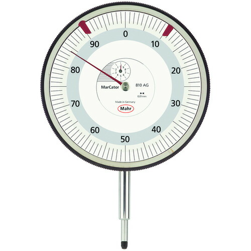 マール・ジャパン（Mahr） ８１０ ＡＧ Ｄｉａｌ ｉｎｄｉｃａｔｏｒ １０粍、 ０．０１粍 【品番：810AG】