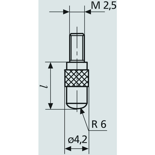 マール・ジャパン（Mahr）　９０２Ｈ　２０ｍｍ　測定子　球状　超鋼　【品番：902H 20MM】