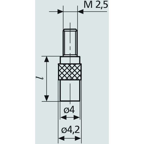 マール・ジャパン（Mahr）　９０３Ｈ　１０ｍｍ　測定子　平面　超硬チップ　【品番：903H 10MM】