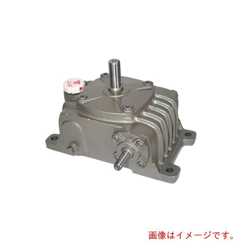 マキシンコー（MAKISHINKO）　一段ウォーム減速機　入力容量１．０５ｋＷ　【品番：K 70 LU 40】