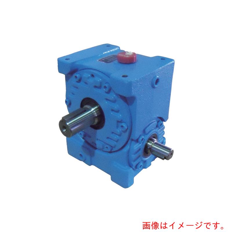 【別途送料あり】マキシンコー（MAKISHINKO）　一段ウォーム減速機　入力容量１０．１ｋＷ　【品番：MA B 140 L 25】