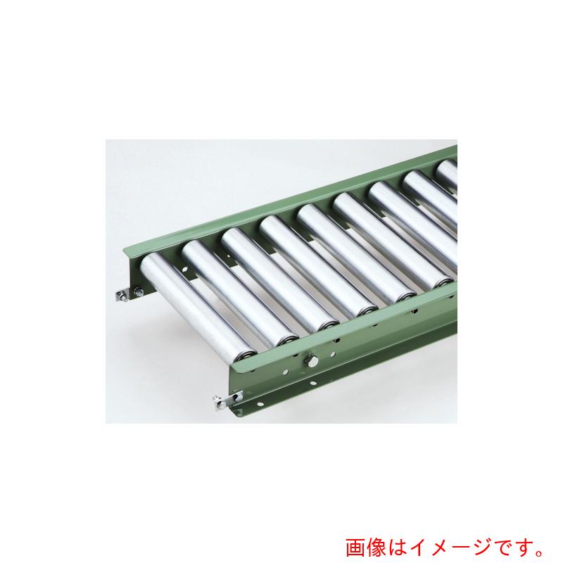 【別途送料あり】マキテック（MAKI）　スチール製ローラーコンベヤＲ４８１４Ｐ型１０００ＬＸ２００ＷＸ１００Ｐ　【品番：R4814PX1000L200W100P】