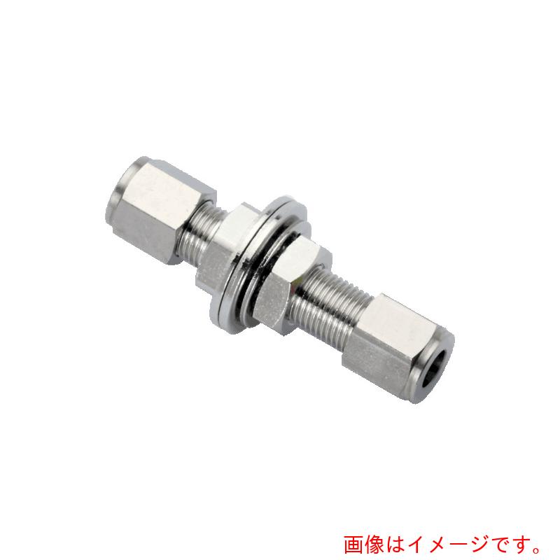 ★山本電機製作所　マノスター　ＡＣ　パネル貫通継手　金属管　ｏｄ６ｍｍ＊２方　【品番：PMT6-6】
