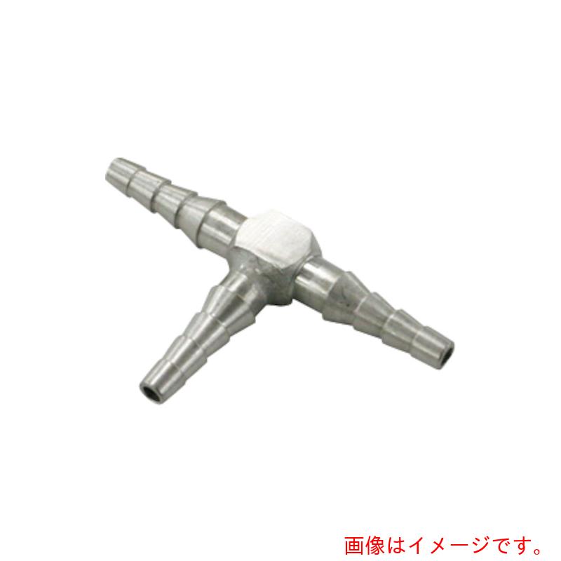 ★山本電機製作所　マノスター　差圧計　Ｔ継手　ビニル管用　４段バーブ形　ステンレス製　【品番：TVT-FB-S】