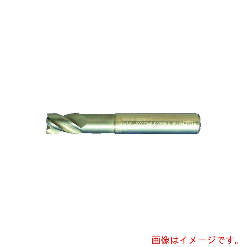 MAPAL(マパール) 超硬ラジアスエンドミル OptiMill-HPC-CR 不等分割・不等リード4枚刃 ラジアス 刃径6mm 刃長9mm 全長57mm シャンク径6mm 【品番:SCM360J-0600Z04R-R0030HA-HP213】