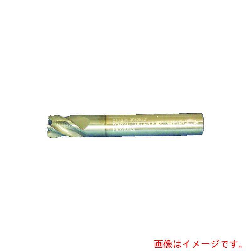 MAPAL（マパール）　超硬スクエアエンドミル　ＯｐｔｉＭｉｌｌ－Ｕｎｉ－ＨＰＣ　不等分割・不等リード４枚刃　刃径１０ｍｍ　刃長１４ｍｍ　全長６６ｍｍ　シャンク径１０ｍｍ　【品番：SCM380J-1000Z04R-F0020HA-HP213】