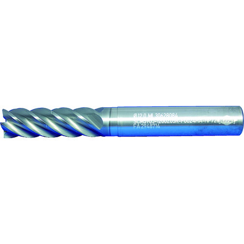 MAPAL（マパール）　超硬スクエアエンドミル　ＯｐｔｉＭｉｌｌ－Ｕｎｉ－Ｔｒｏｃｈｏｉｄ　５枚刃　万能　刃径５ｍｍ　刃長１７ｍｍ　全長６２ｍｍ　シャンク径６ｍｍ　【品番：SCM580J-0500Z05R-F0010HA-HP213】