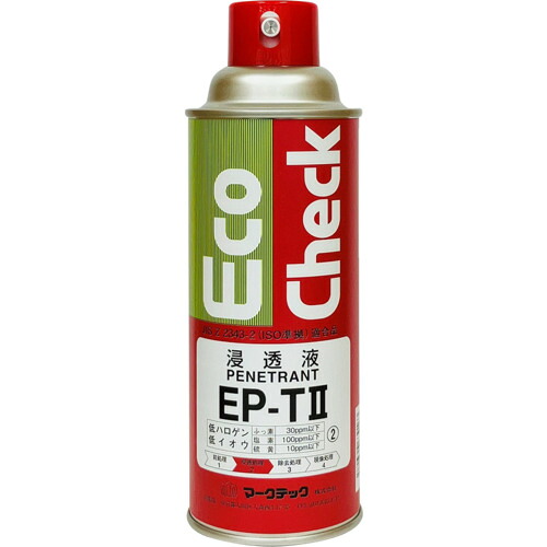 【別途送料あり】マークテック(MARKTEC) エコチェック 浸透液 EP−T2 450型 【12個】 【品番:C001-0011222】|住設プロ 店