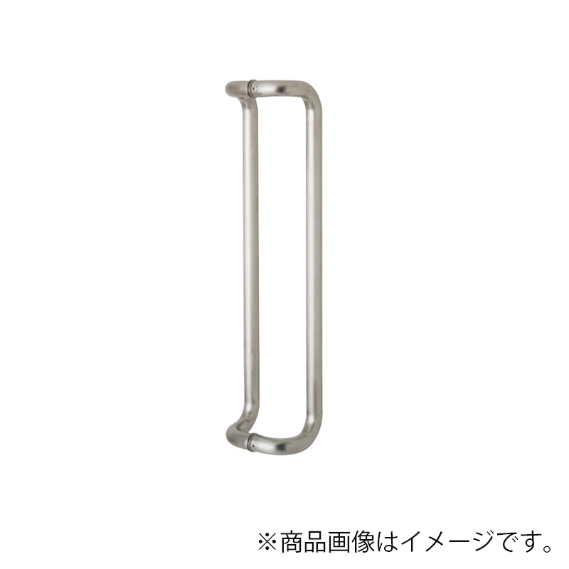 MARUKI　L型ハンドル（両面用） 25φ 寸法600　HL 　【品番：G-480】