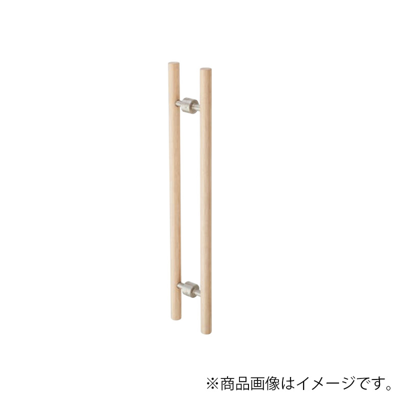 MARUKI　シラキウッド丸棒ハンドル25φ（両面用） 寸法600　【品番：W-28】