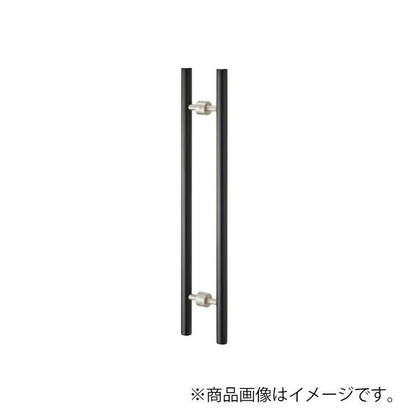 MARUKI　クロウッド丸棒ハンドル25φ（両面） 寸法600　【品番：W-2200】