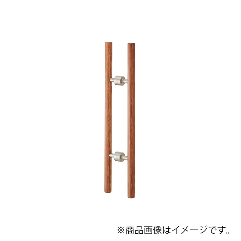 MARUKI　マイウッド丸棒ハンドル25φ（両面） 寸法600　【品番：W-2000】
