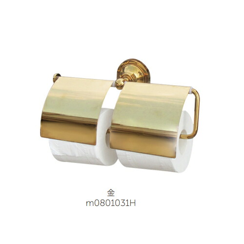 MARUKI　ペーパーホルダー 　金　【品番：m0801031H】