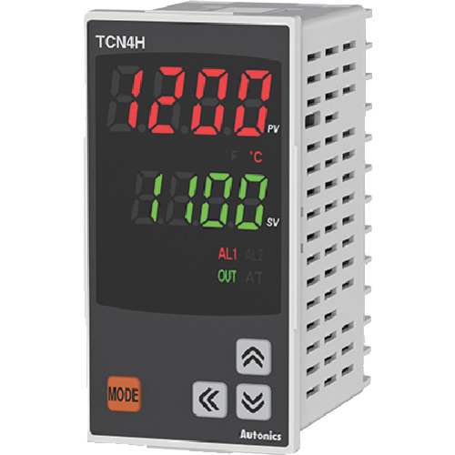 マルヤス電業　オートニクス　２段表示型温度調節器　【品番：TCN4H-22R】