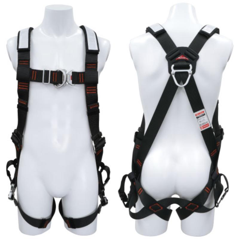 マーベル フルハーネス 胸D環付印字機 （標準尺度大いさ） 【品番：MAT-H825D】 花・ガーデン・DIY-安全帯