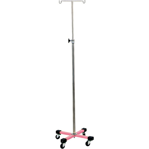 松吉医科器械　マツヨシ　ガートル台（４脚）ピンク　４脚　クッション付　０１４８２２０３　【品番：01482203】｜住設プロ　店