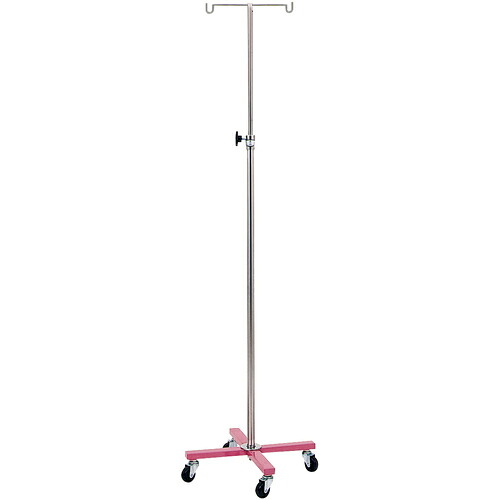 松吉医科器械　マツヨシ　ガートル台（４脚）ピンク　４脚　０１４８２３０３　【品番：01482303】｜住設プロ　店