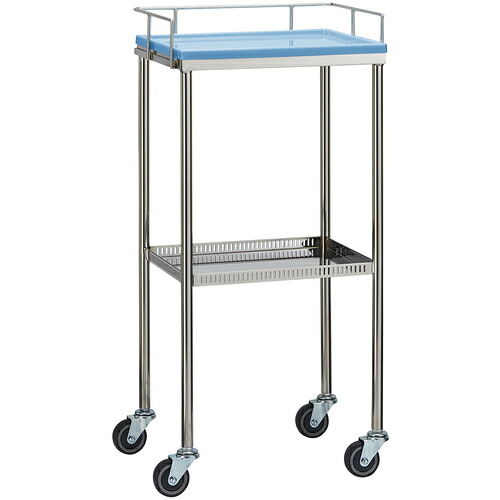 松吉医科器械　マツヨシ　ナースワゴン（２段）　２段　２３５２３６０２　【品番：23523602】｜住設プロ　店