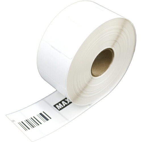 マックス　MAX　感熱ラベルプリンタ　ＬＰ－５５Ｓ／５０Ｓ／７０Ｓ用ラベル　ＬＰ－Ｓ４０２８Ｈ（ＶＰ）　剥離用幅４０×ピッチ２８ｍｍ　１３５０枚×５０巻　【品番：IL90760】