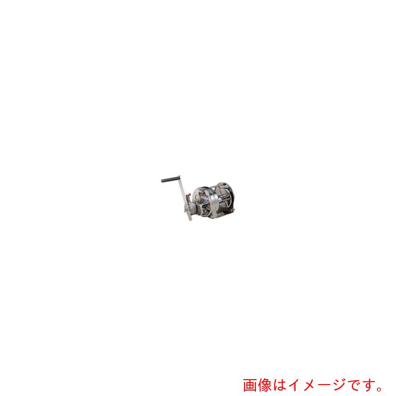 マックスプル工業（MAXPULL）　ステンレスラチェット式手動ウインチ（バフ研磨・ストッパー内蔵式）　【品番：RSB-3-SI】
