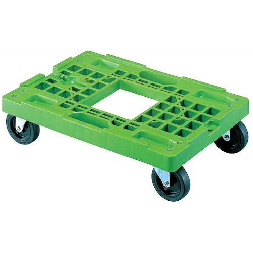 【別途送料あり】三菱ケミカルインフラテック　ヒシ　ドーリー台車　緑　【品番：MP-530】｜住設プロ　店 11,909円