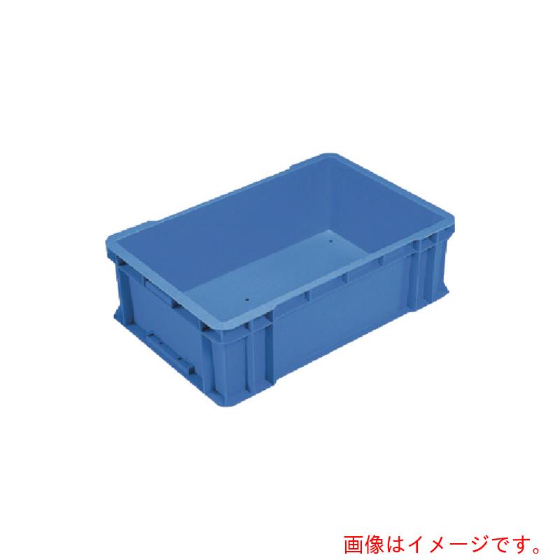 【別途貨物輸送あり】三菱ケミカルインフラテック ヒシ Ｎ型容れもの 青 根もと水抜き孔あり 青 【品番：N-46】