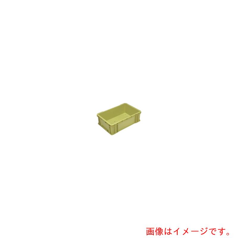 【別途貨物輸送あり】三菱ケミカルインフラテック ヒシ Ｎ型容れもの 黄色緑であること 根もと水抜き孔あり 黄緑 【品番：N-46】